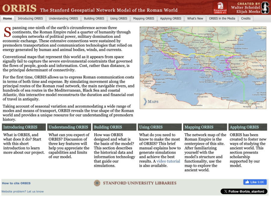 ORBIS home page (2012 version)