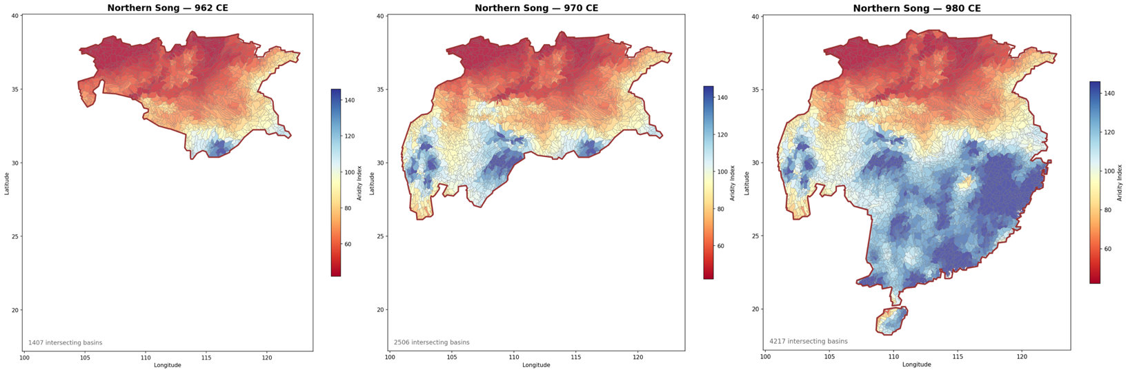 Northern Song Dynasty expansion map